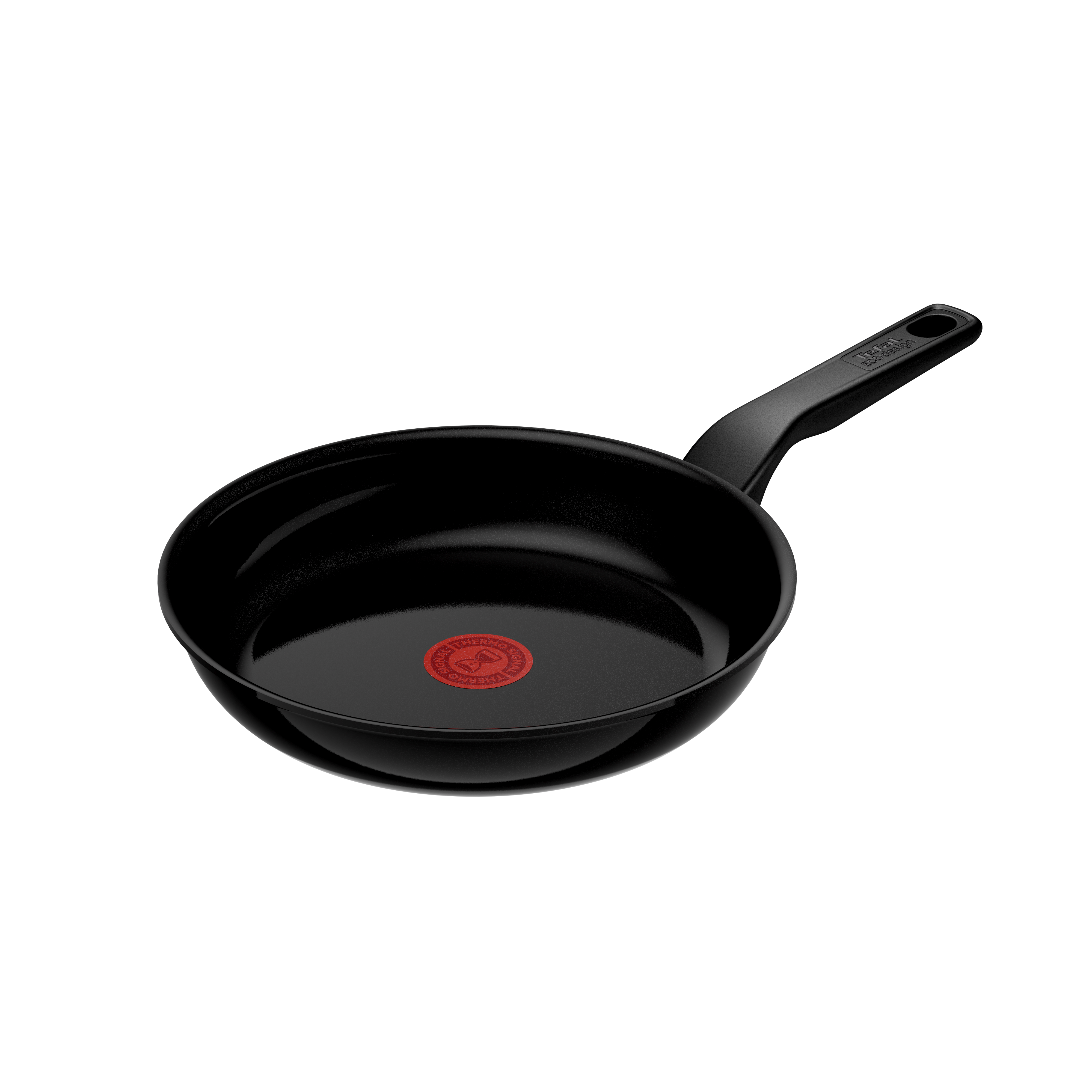 Tefal Renew Black 5pc Cookware Set 20/24/28cm Frypans, 28cm Wok, 24cm Sautepan - Ceramic Non-Stick Coating