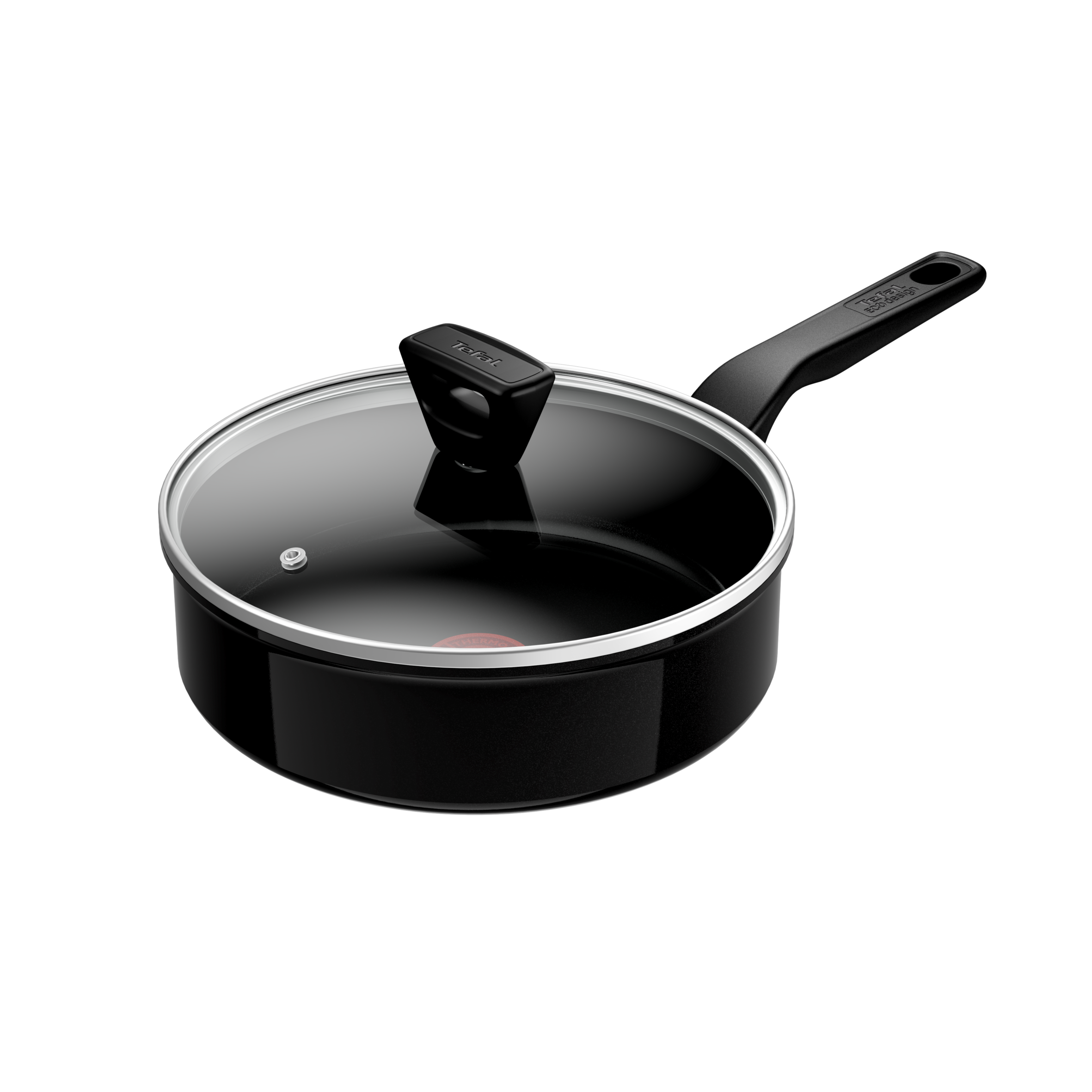 User manual and frequently asked questions Tefal Renew Black Ceramic Sautepan + Lid 24cm - C4323223 - Ceramic Non-Stick Coating