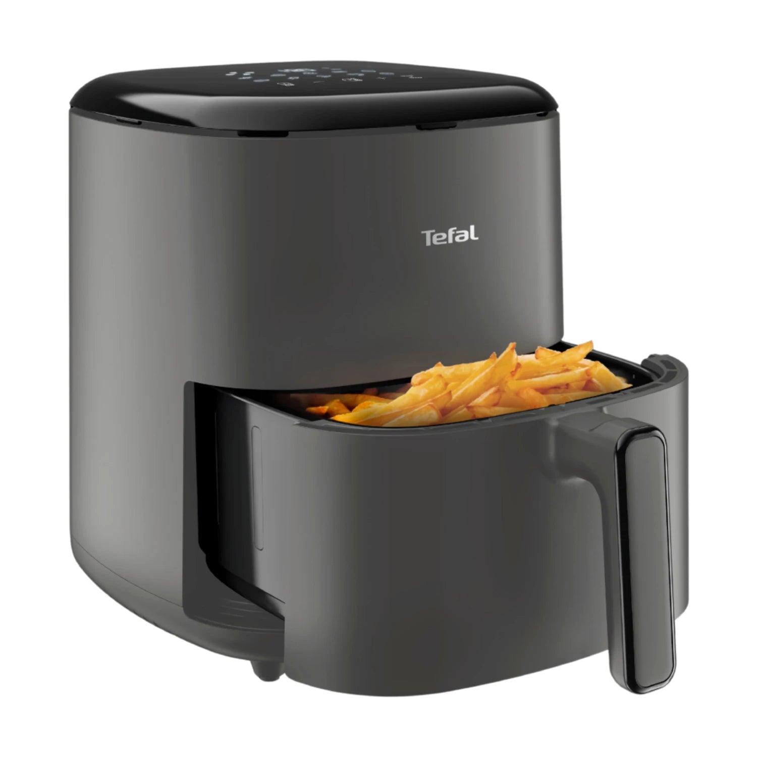 Tefal Easy Fry Max 5L Air Fryer EY245H front, open basket