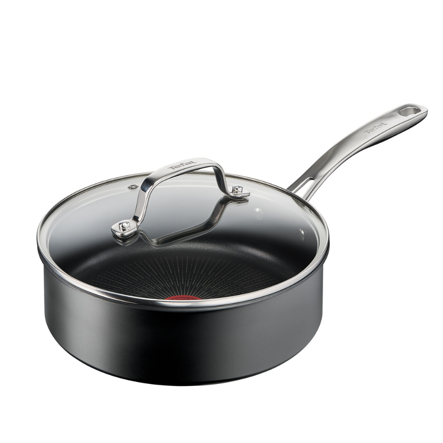 Tefal Unlimited Premium Non-Stick Induction Saute Pan 24cm + Lid