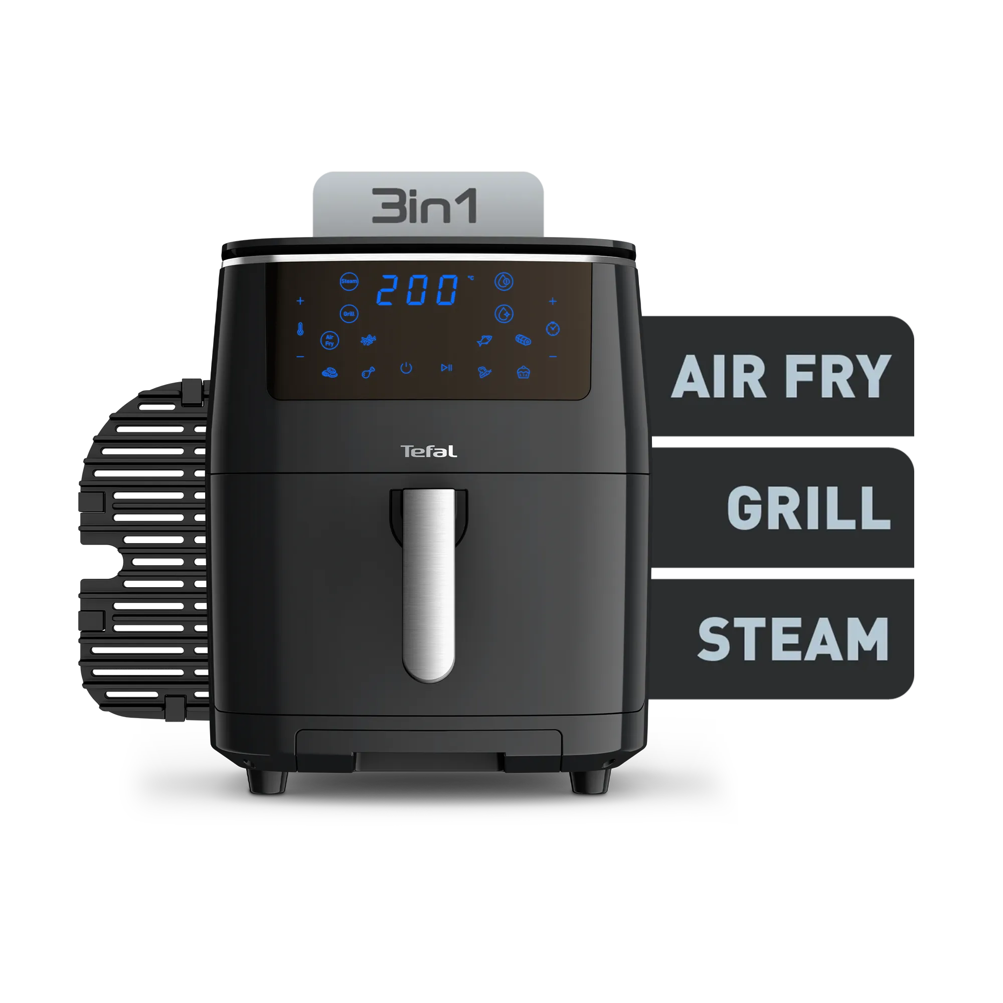 Tefal Easy Fry Grill and Steam XXL 3-in-1 Air Fryer FW2018
