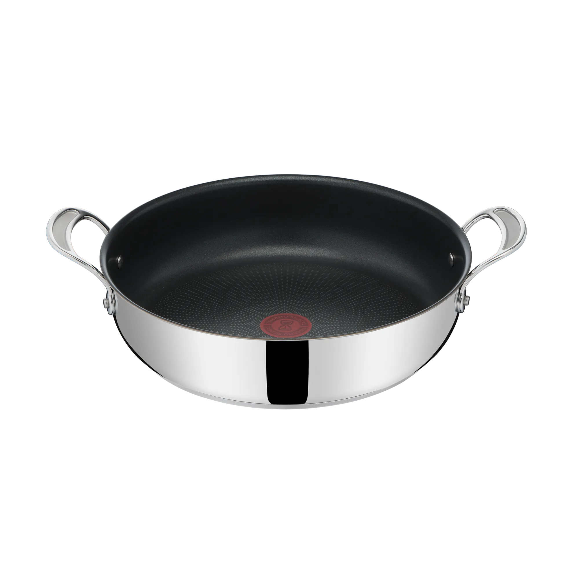Jamie Oliver by Tefal Cooks Classic Stainless Steel Non-stick Induction Shallowpan 30cm without lid