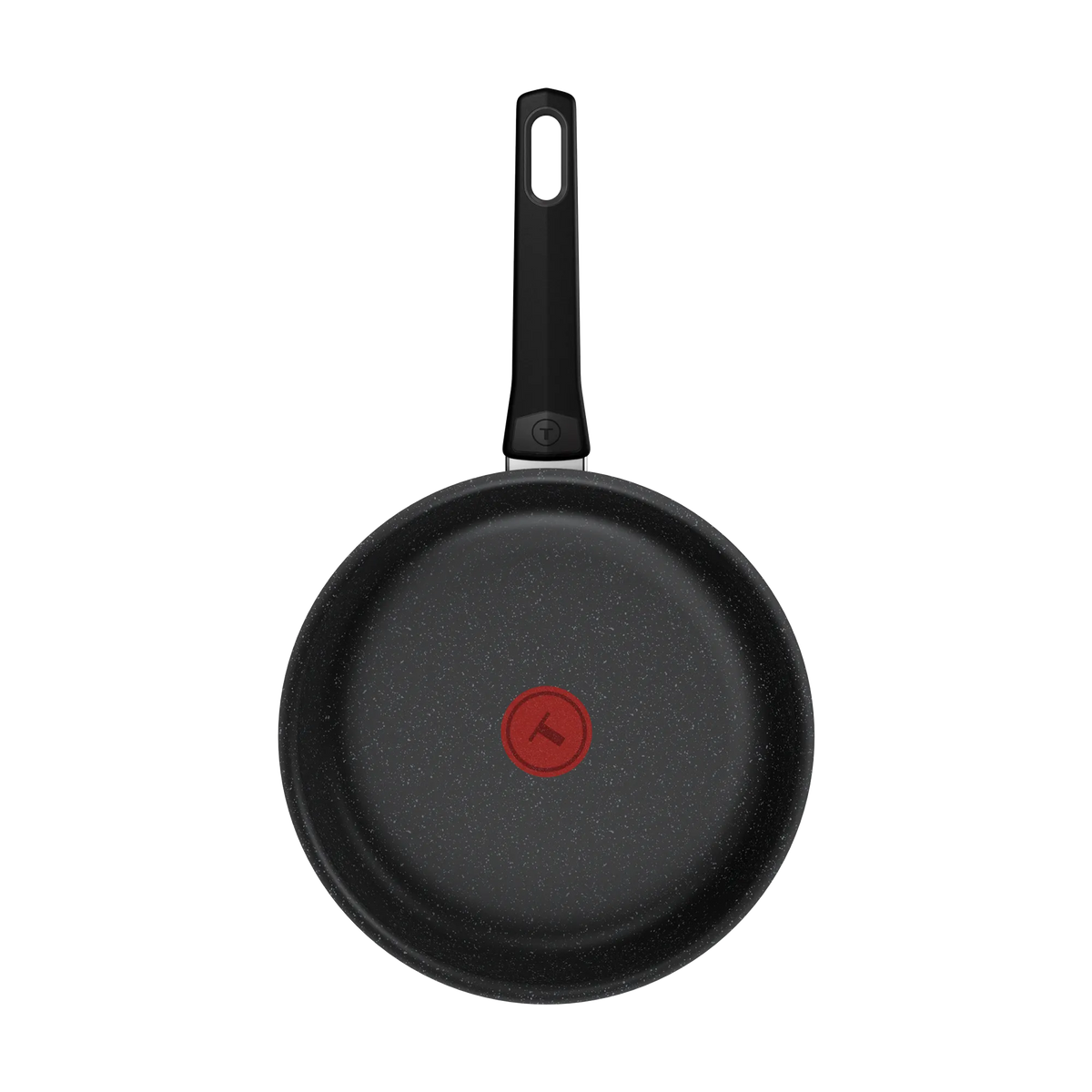 Tefal Expertise Induction Non-Stick Ruby Frypan 24cm top view interior non-stick coating with thermo-signal