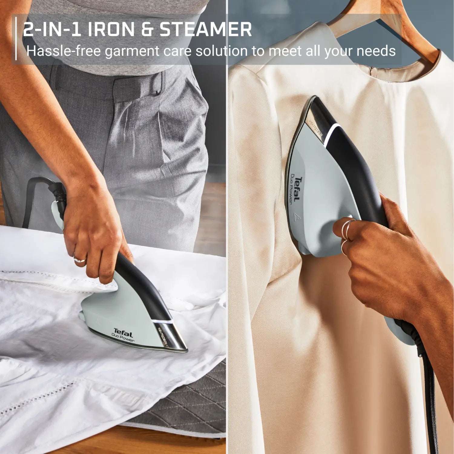 Tefal Duo Power Iron & Steamer JF4031 2 in 1 Iron and Steamer