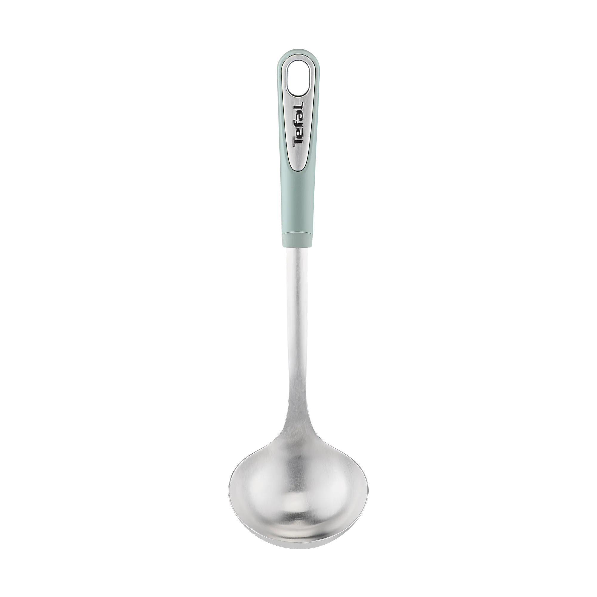 Tefal Ingenio Stainless Steel Eucalyptus Ladle K1920224 front view