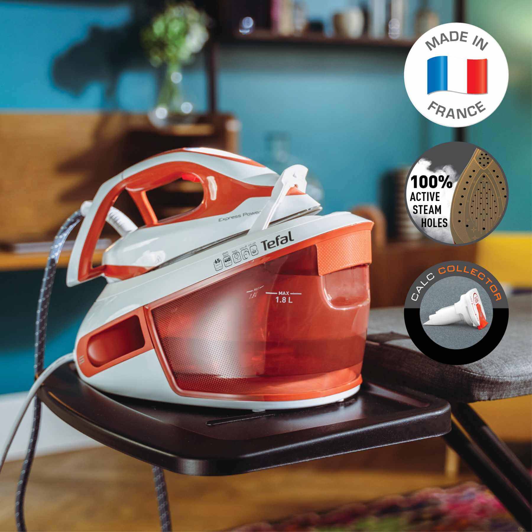 Tefal Express Power Anti-Calc Steam Station SV8110