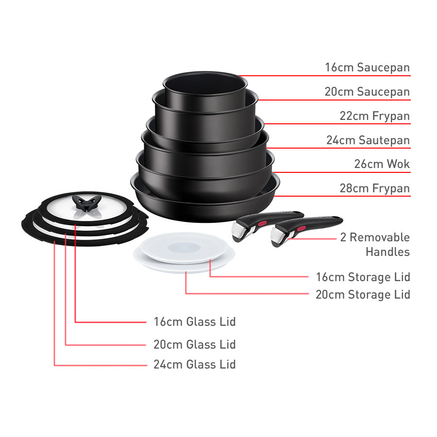 Tefal Ingenio Unlimited Induction Non-Stick 13pc Set