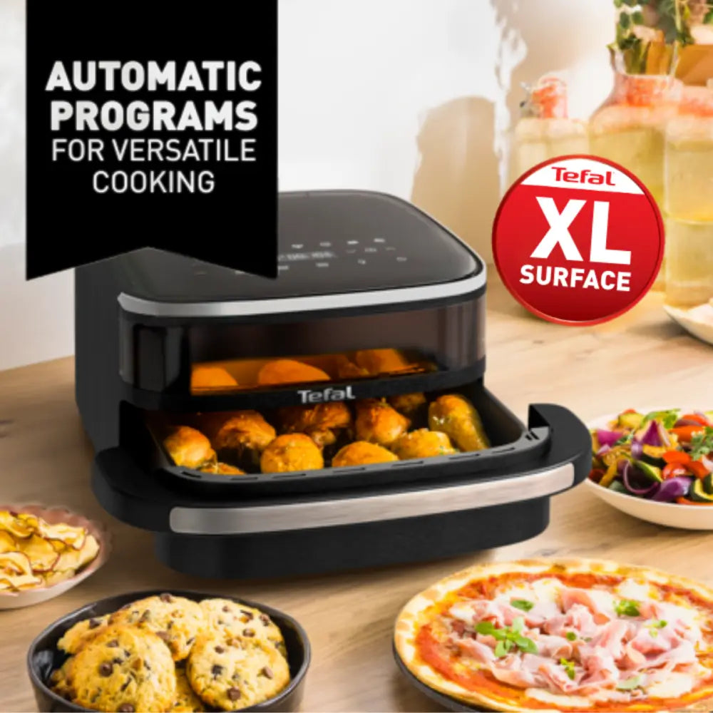 Tefal Easy Fry & Pizza Air Fryer FW4018 Automatic Programs