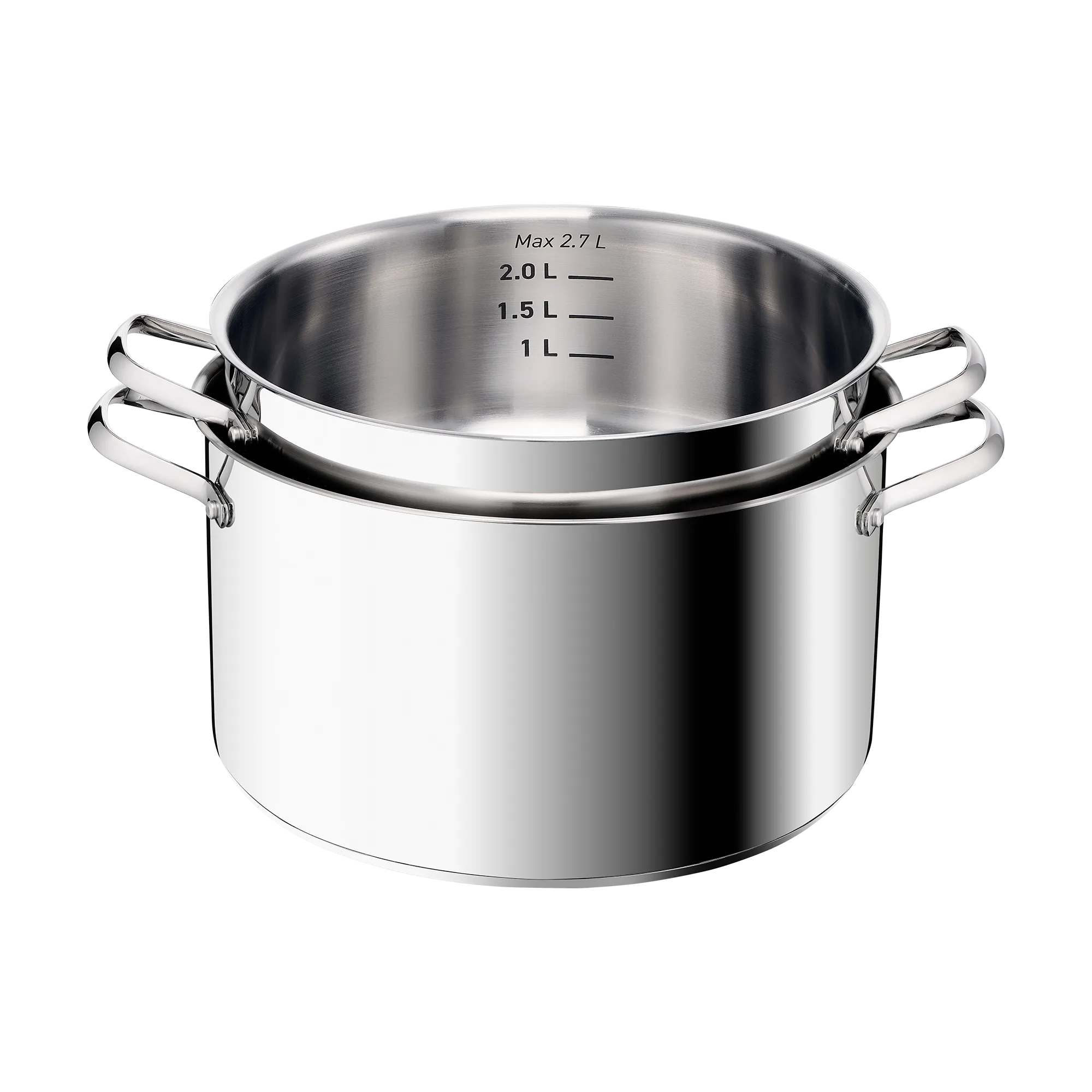 Tefal Space+ Emotion+ XL Induction Stainless Steel Big Pot 9.6L