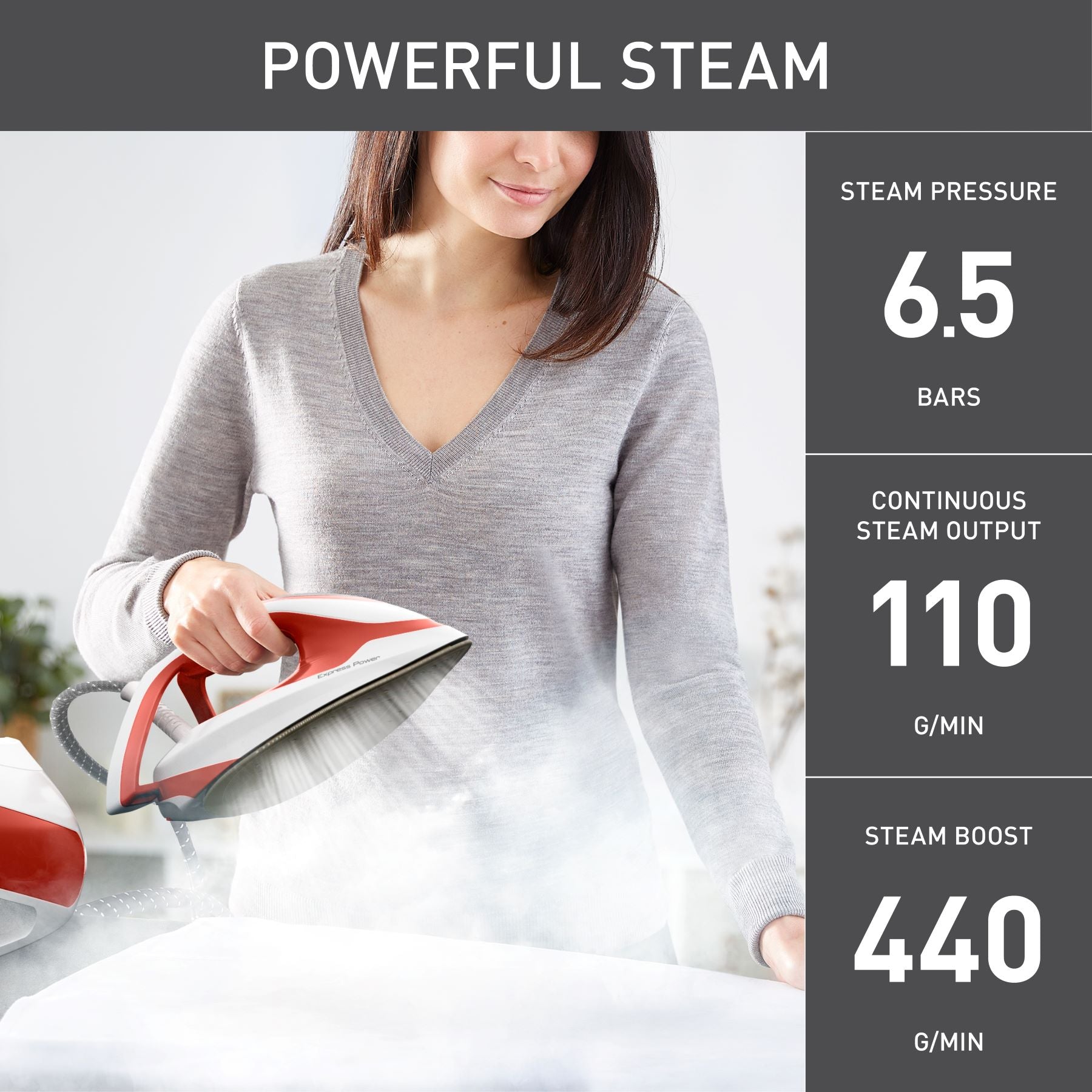 Tefal Express Power Anti-Calc Steam Station SV8110