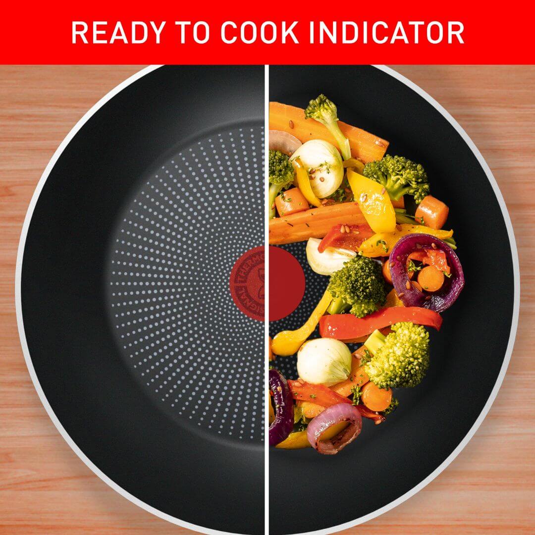 Tefal React Induction Non-Stick Wok 28cm