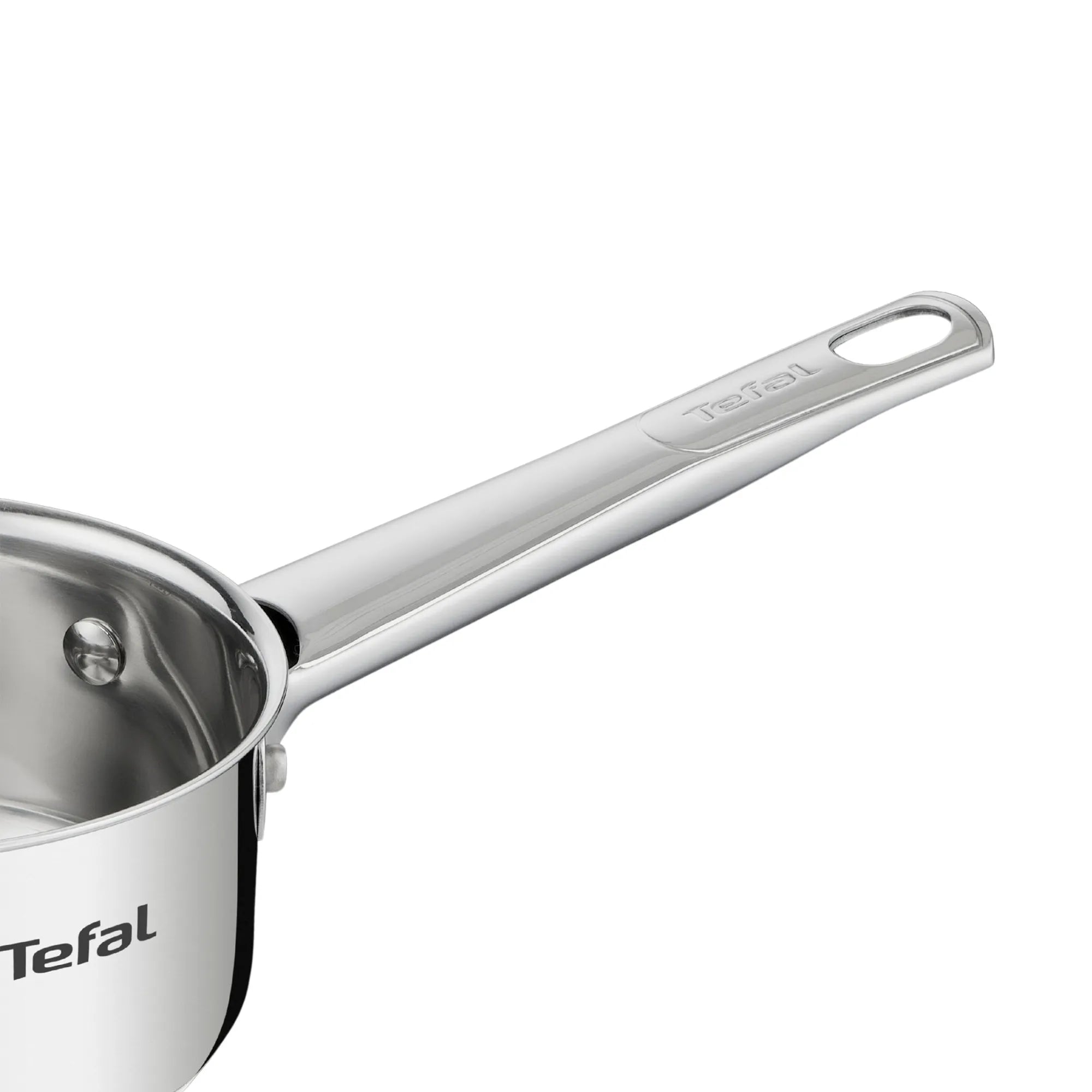 Tefal Cook Eat Induction 3pc Pot Set stainless steel handle