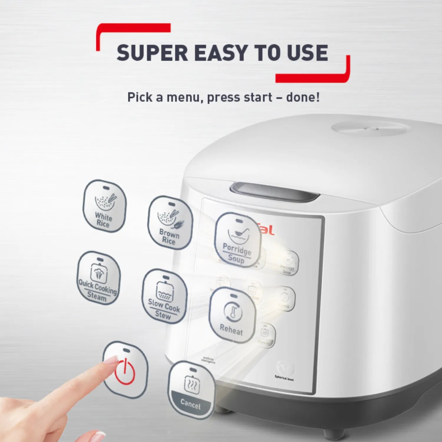 Tefal Easy Rice & Slow Cooker RK732 Rice and Multicooker