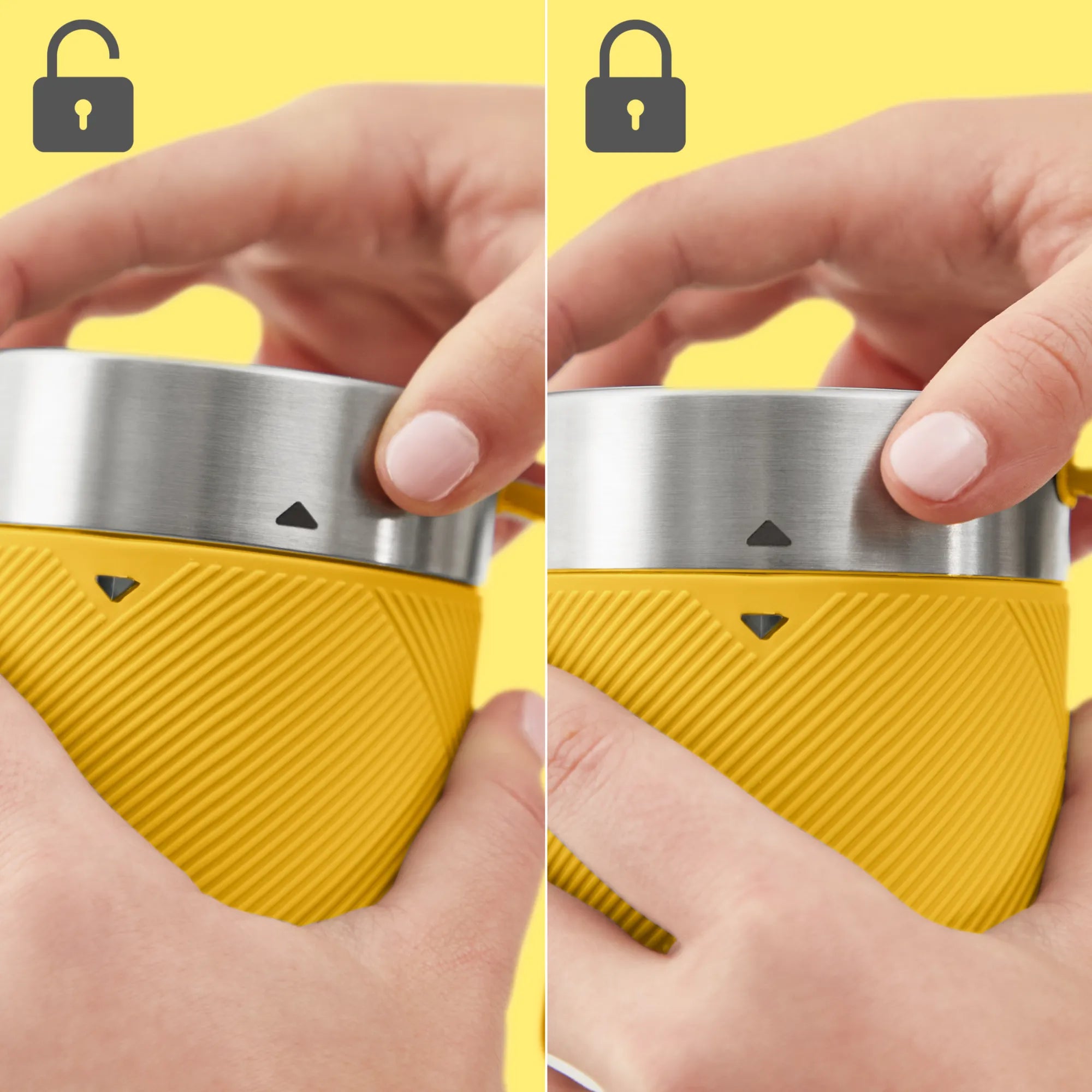 Tefal Lightmix Nest Yellow BL1C0230 safety lock