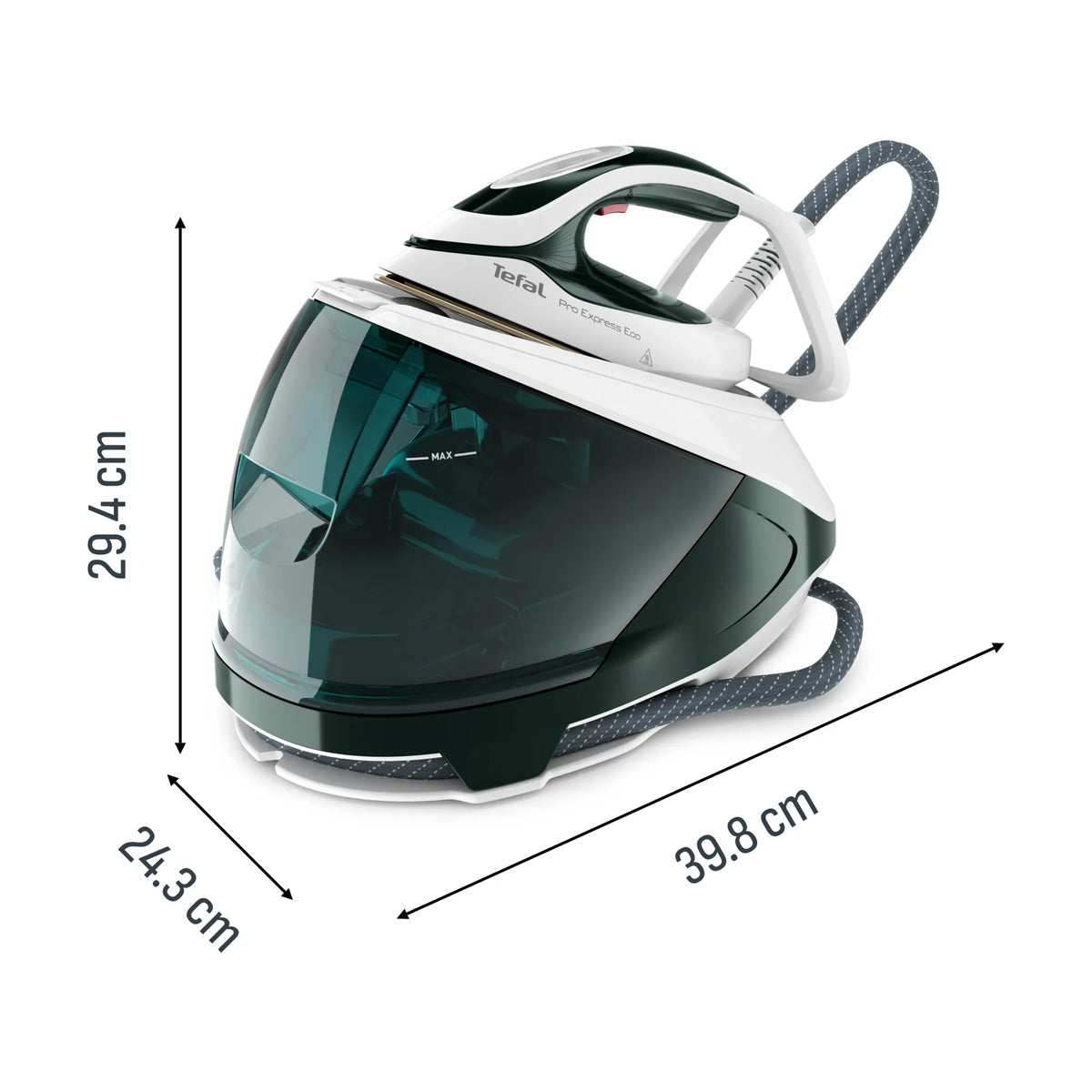 Tefal Pro Express ECO Steam Station GV9E21 Dimensions