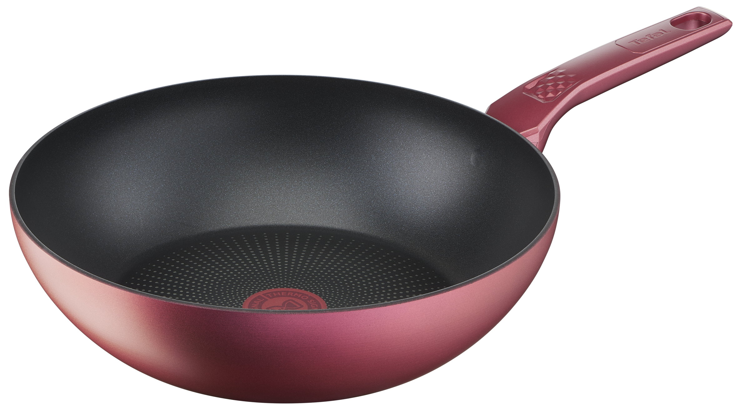 User manual and frequently asked questions Tefal Daily Chef Red Non-Stick Induction Wok 28cm