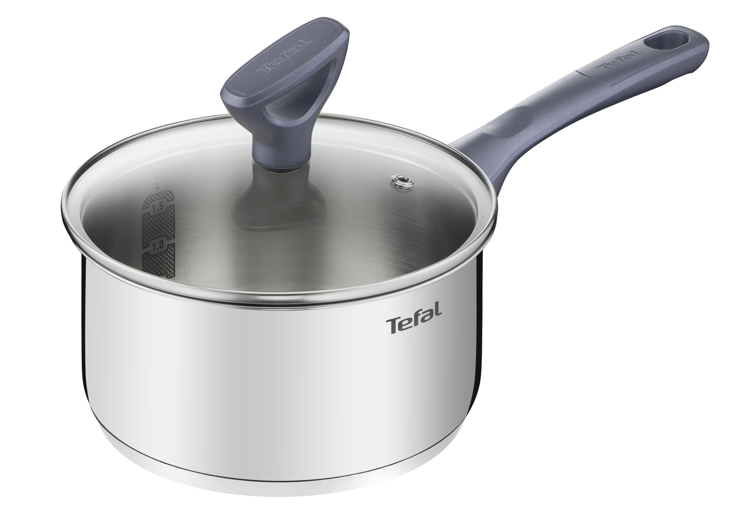 User manual and frequently asked questions Tefal Daily Cook Stainless Steel Induction Saucepan 16cm/1.5L + Lid