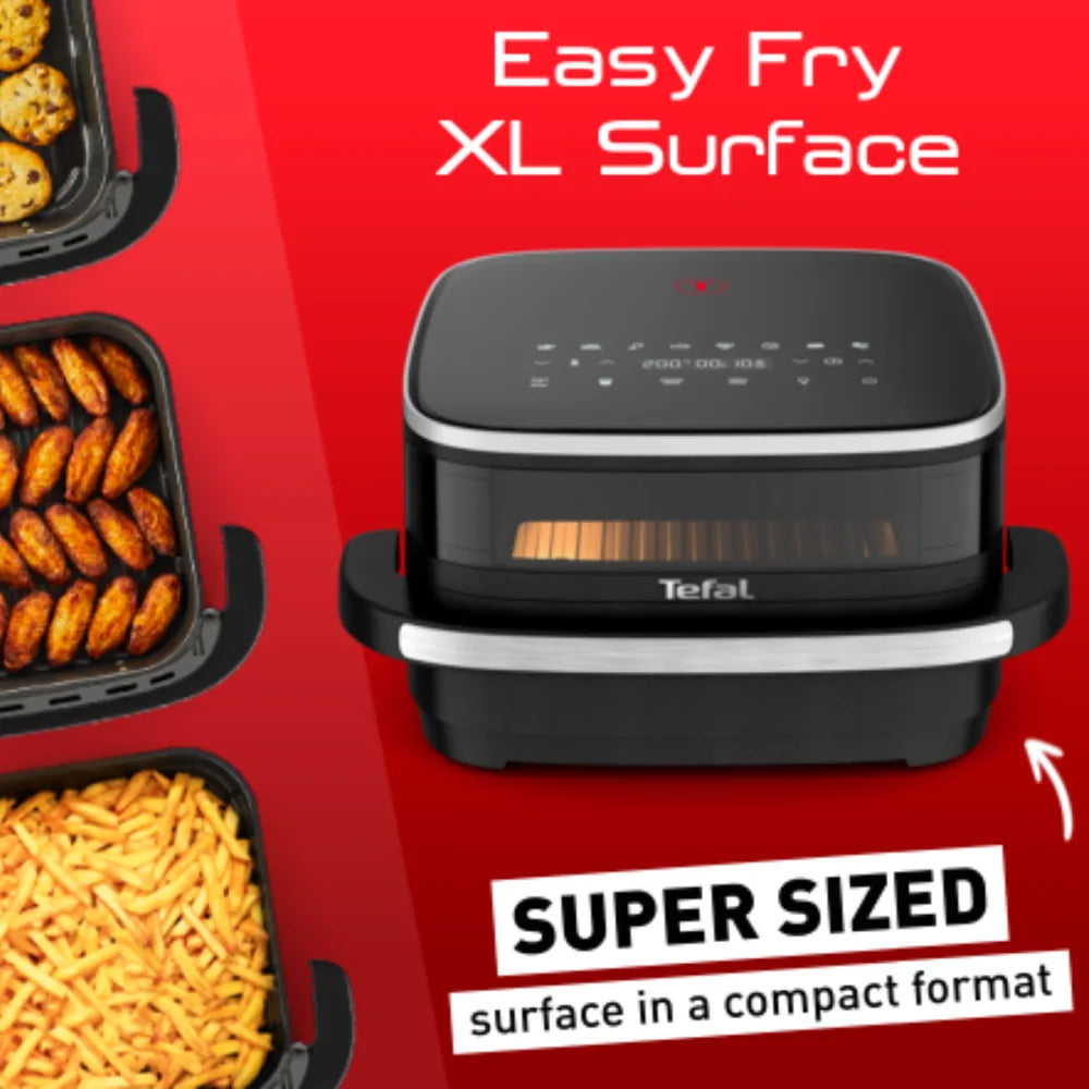 Tefal Easy Fry & Pizza Air Fryer FW4018 XL surface