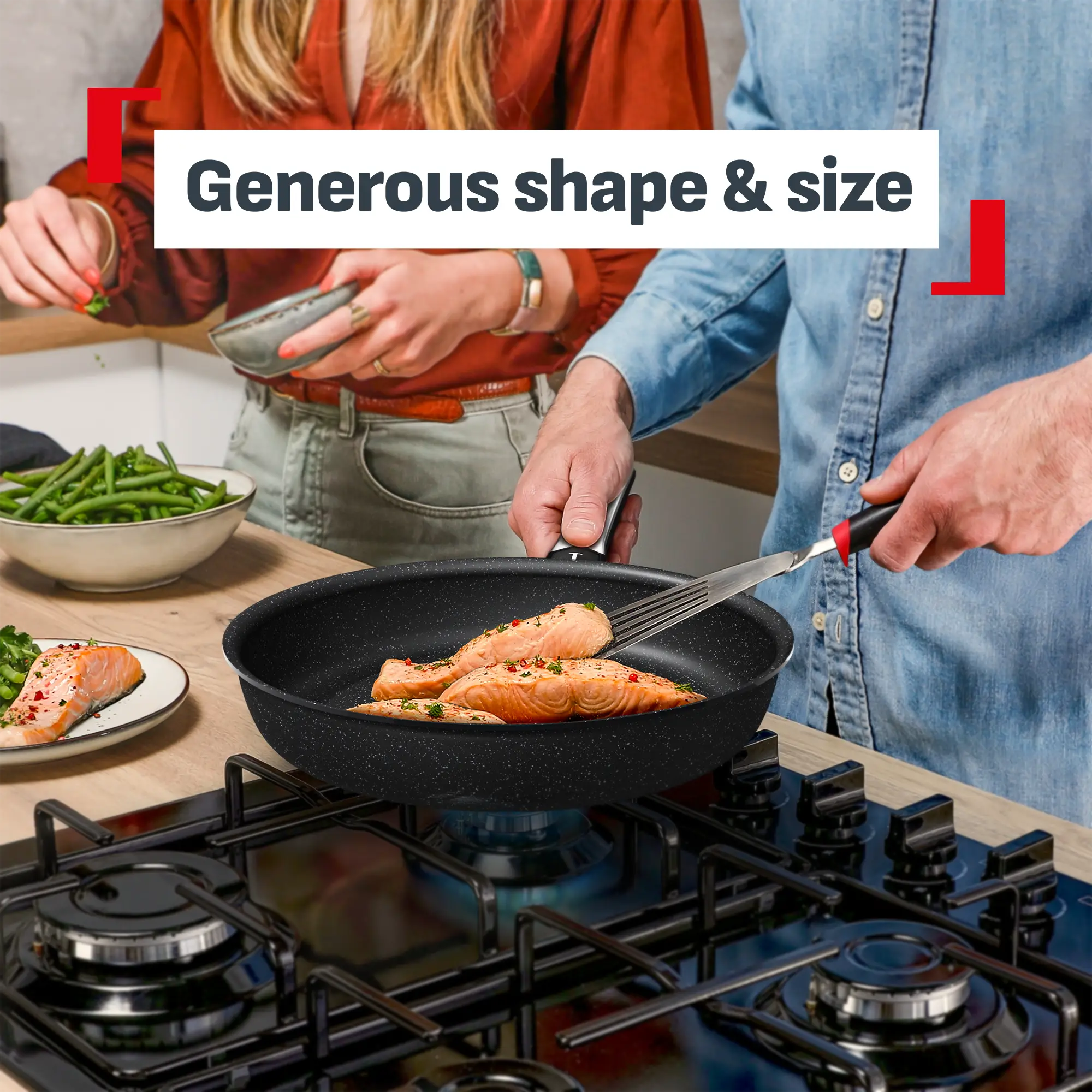 Tefal Expertise+ Induction Non-Stick Frypan 20cm
