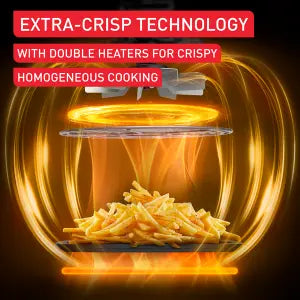 Tefal Easy Fry & Pizza Air Fryer FW4018 extra crisp technology