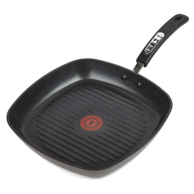 User manual and frequently asked questions Tefal Hard Anodised Specialty 28cm Grill Pan