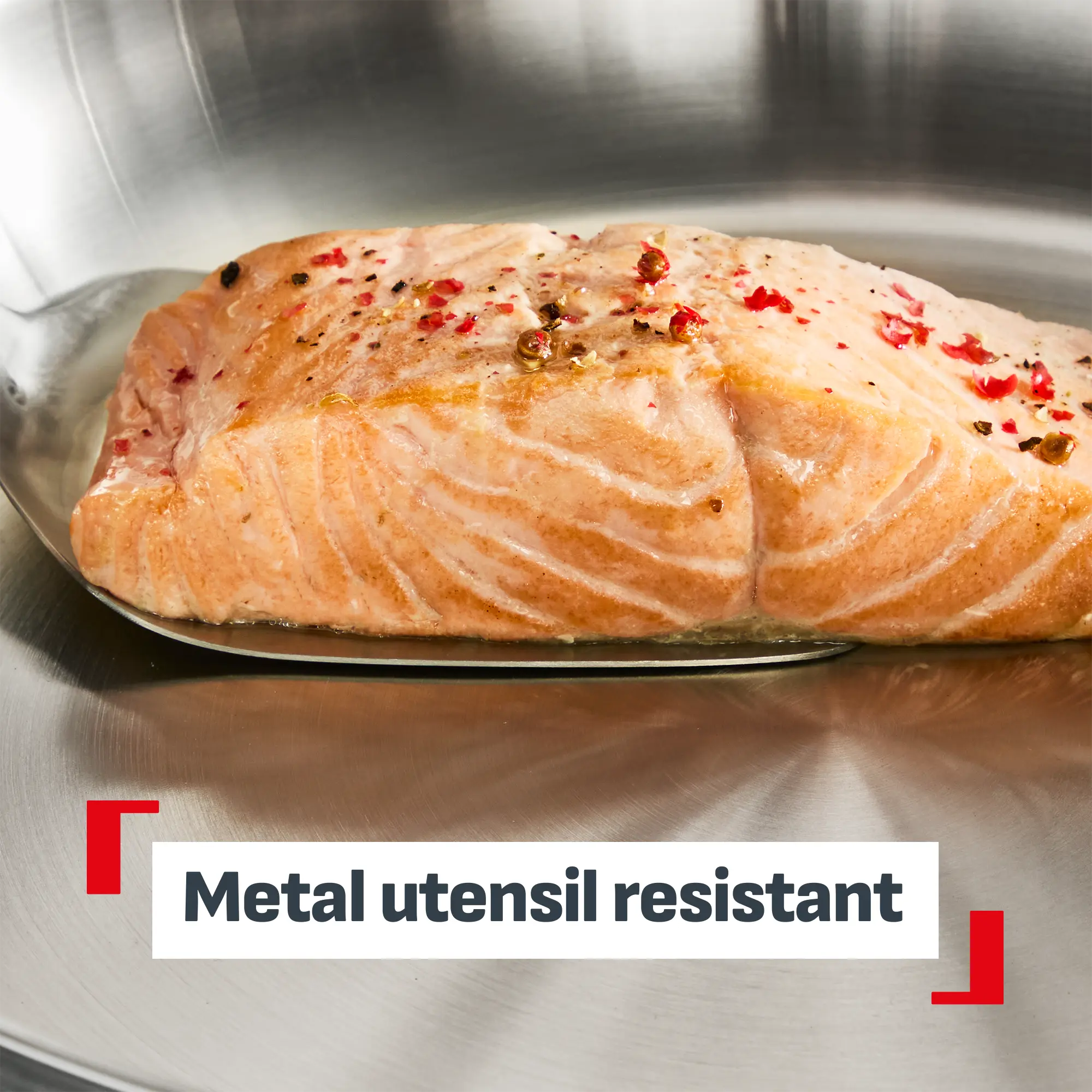 Tefal Extreme Induction Stainless Steel Uncoated Frypan 24cm