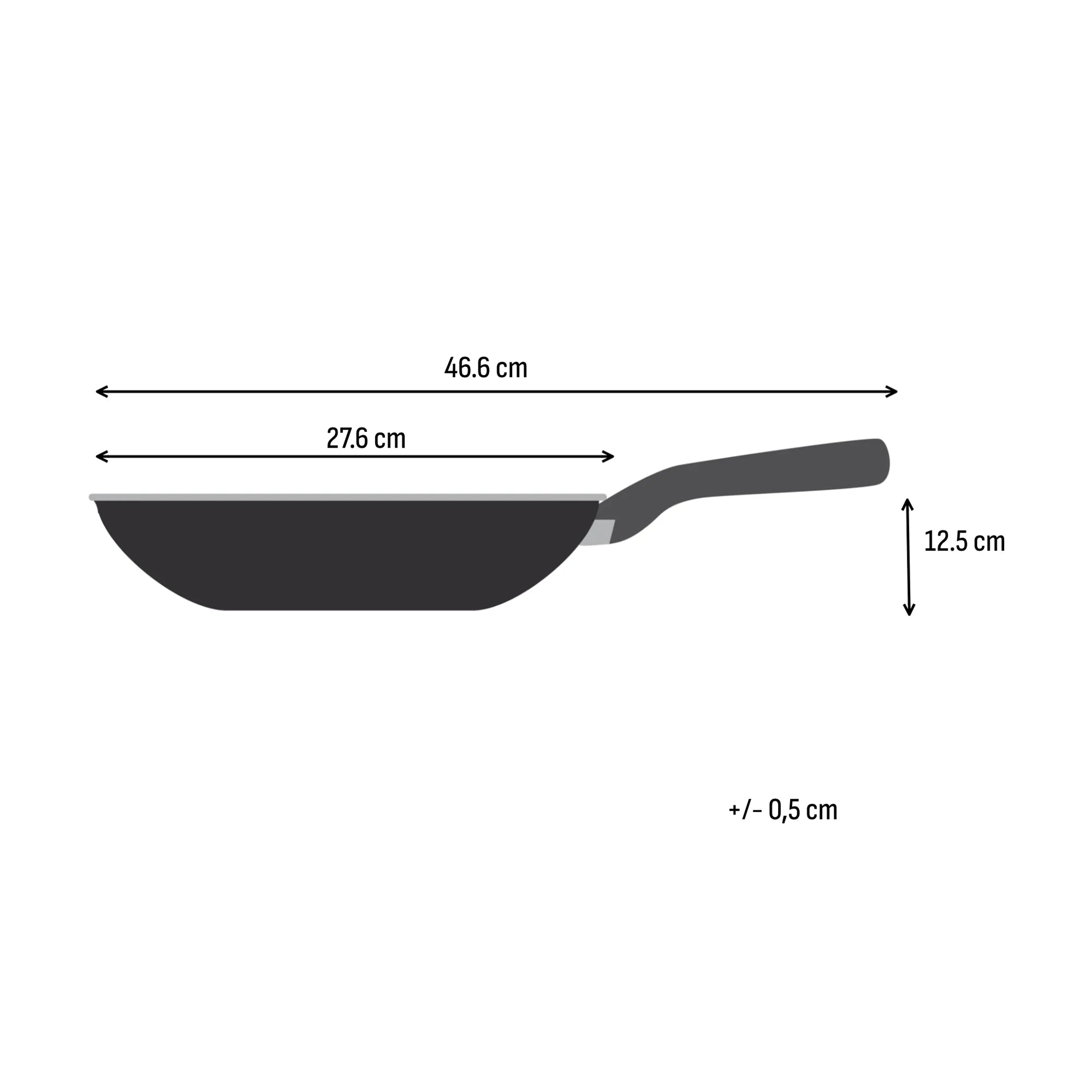 Tefal Emotion+ Induction Stainless Steel Non-Stick Wok 28cm