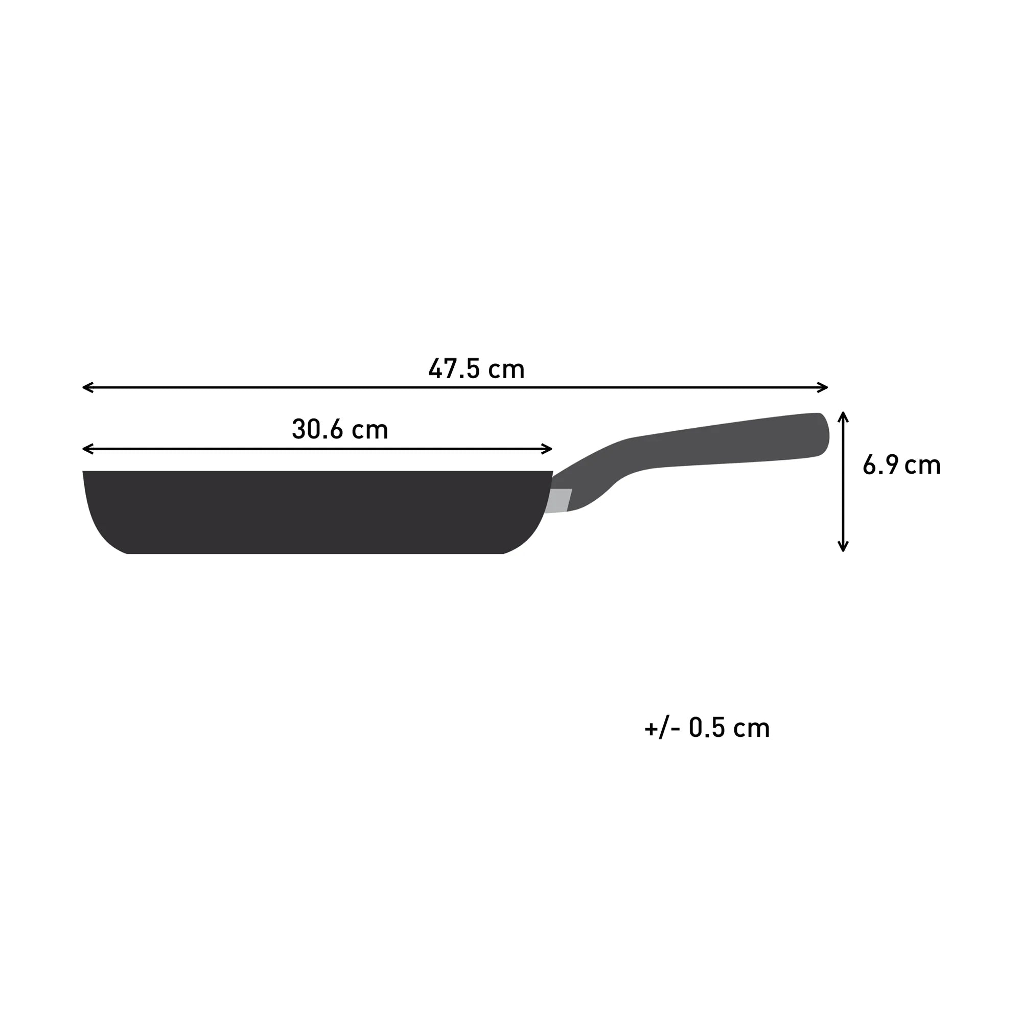 Tefal Halo Induction Non-Stick Eucalyptus Frypan 30cm