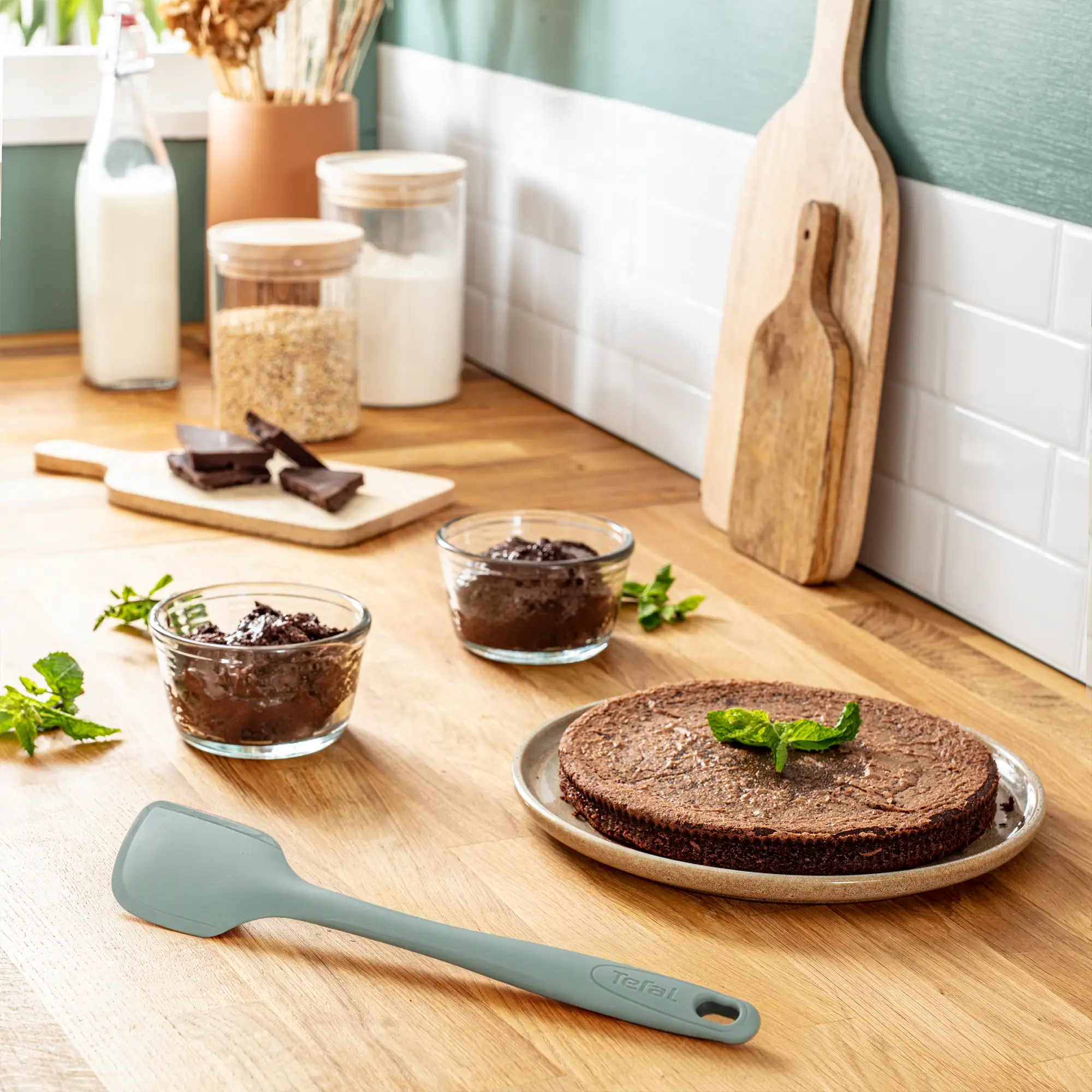 Tefal Ingenio Proflex Eucalyptus Silicone Spoon K1910124