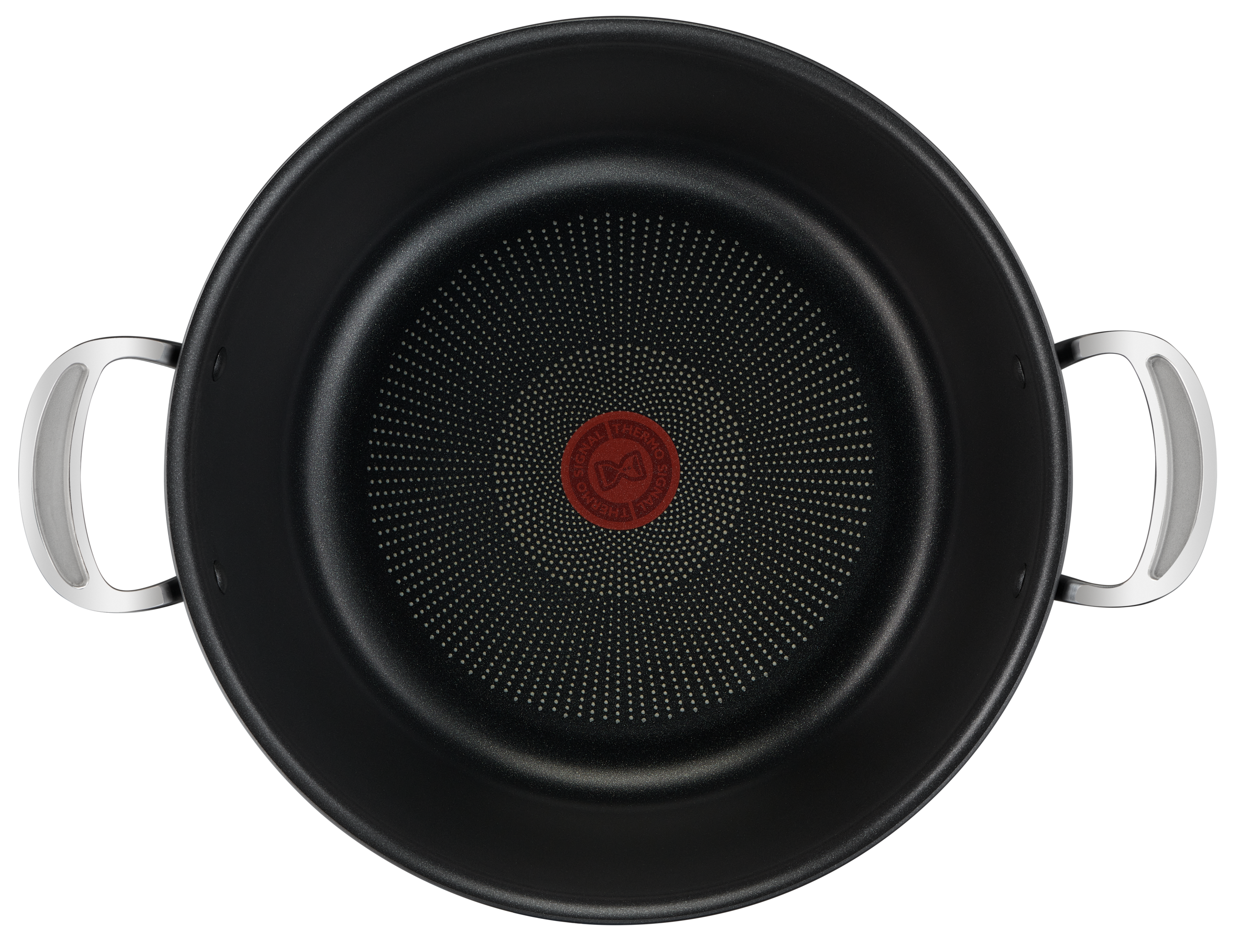 Jamie Oliver by Tefal Cooks Classic Induction Hard Anodised Big Batch Pan 30cm/7.2L + Lid