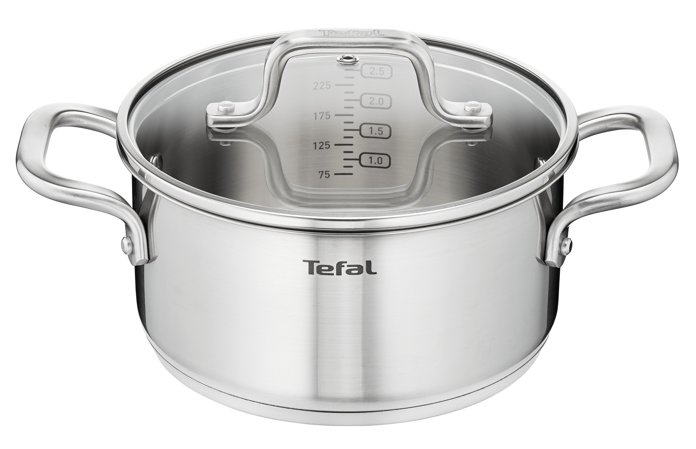 Tefal Virtuoso Induction Stainless Steel 3pc Pot Set