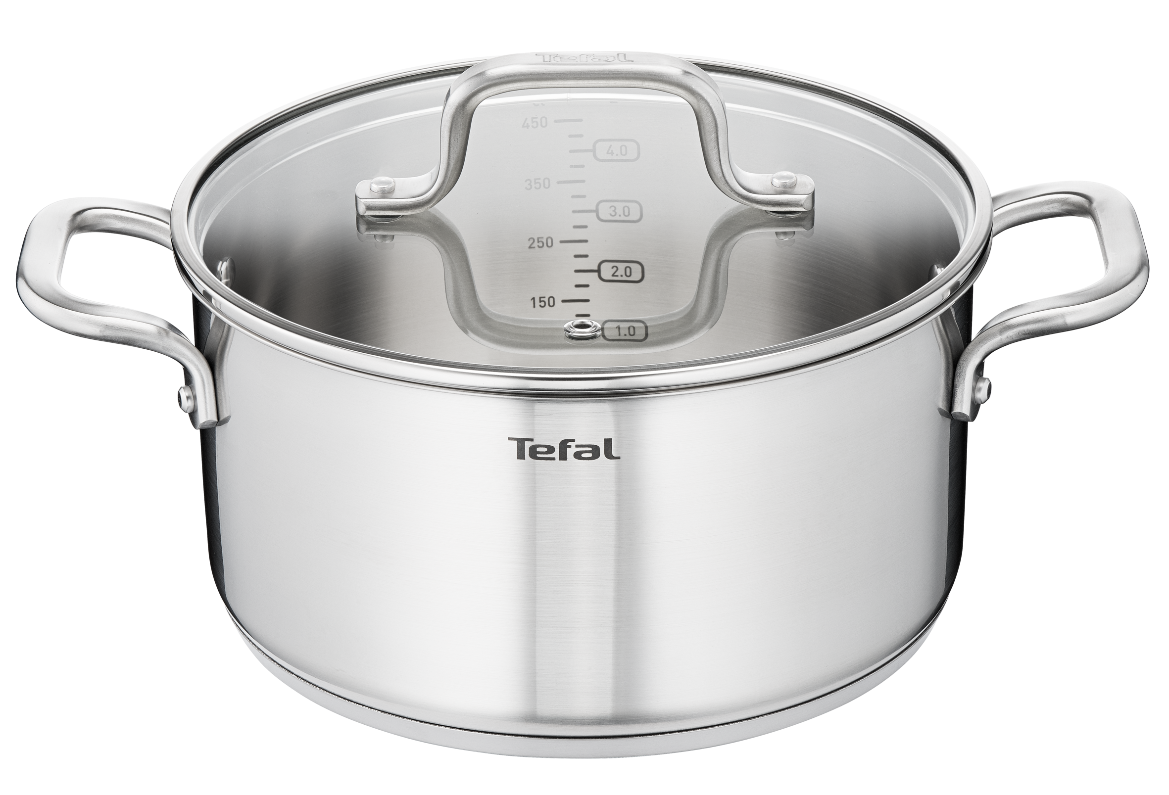 Tefal Virtuoso Induction Stainless Steel 4pc Set