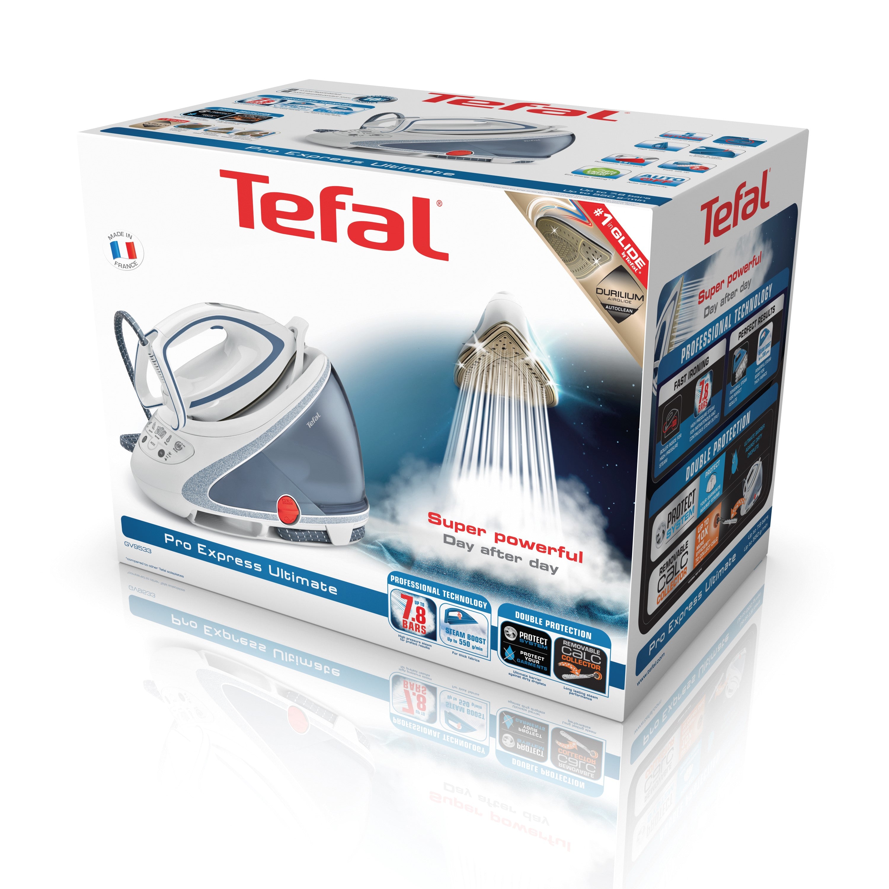 Tefal Pro Express Ultimate GV9533 High-Pressure Steam Generator Iron