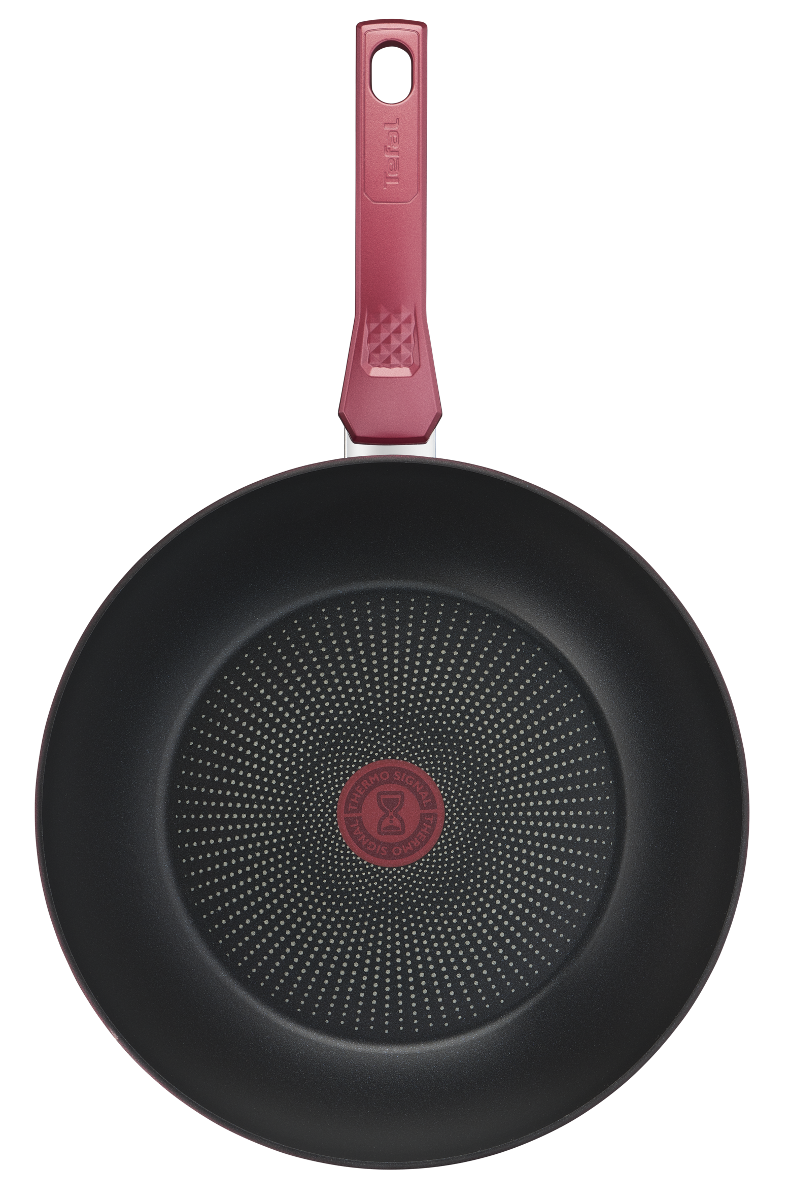 Tefal Daily Chef Red Non-Stick Induction Wok 28cm