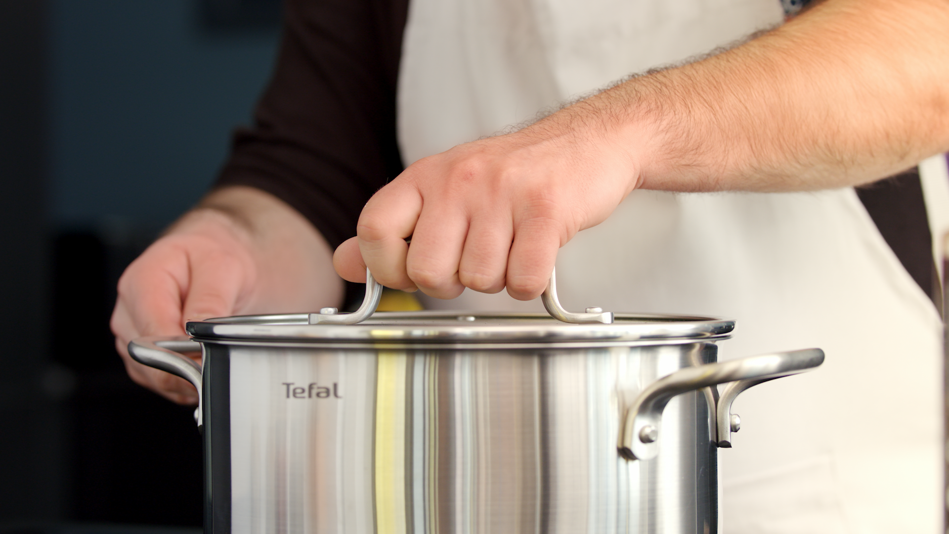 Tefal Virtuoso Stainless Steel Induction Stewpot 20cm/3.1L + Lid