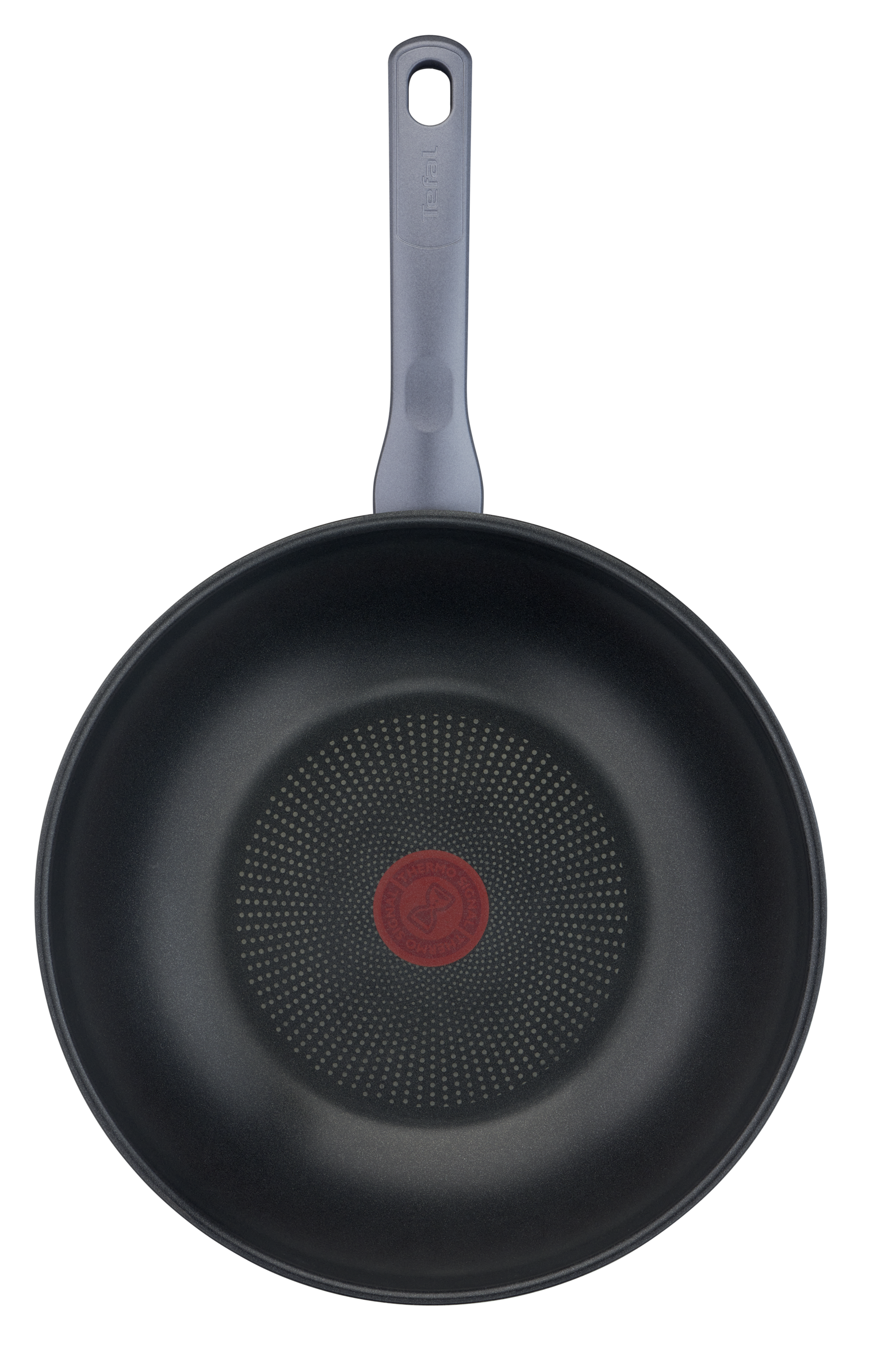 Tefal Daily Cook Stainless Steel Induction  Non-Stick Wok 28cm + Lid