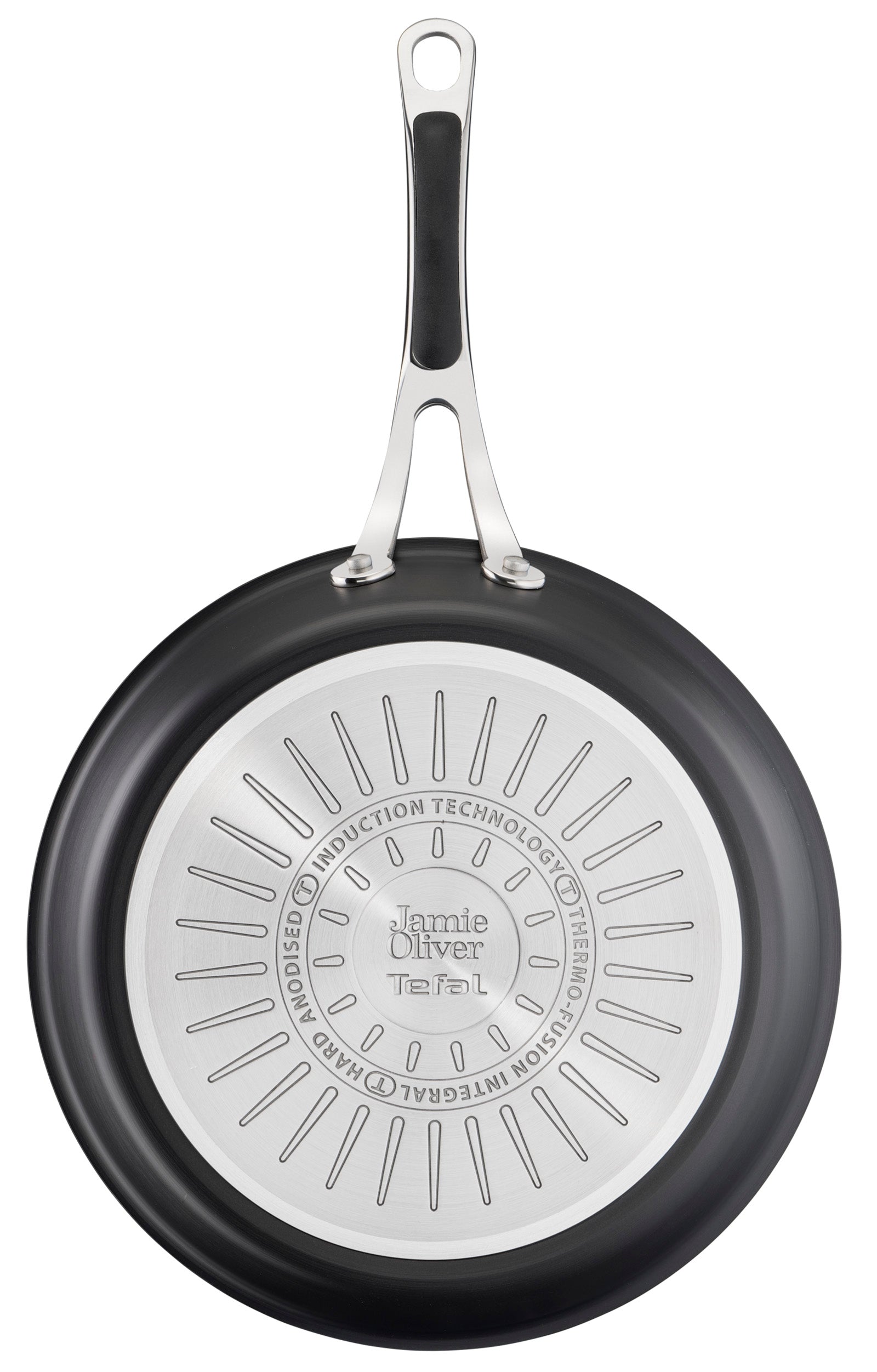 Jamie Oliver by Tefal Cooks Classic Non-Stick Induction Hard Anodised Frypan 28cm