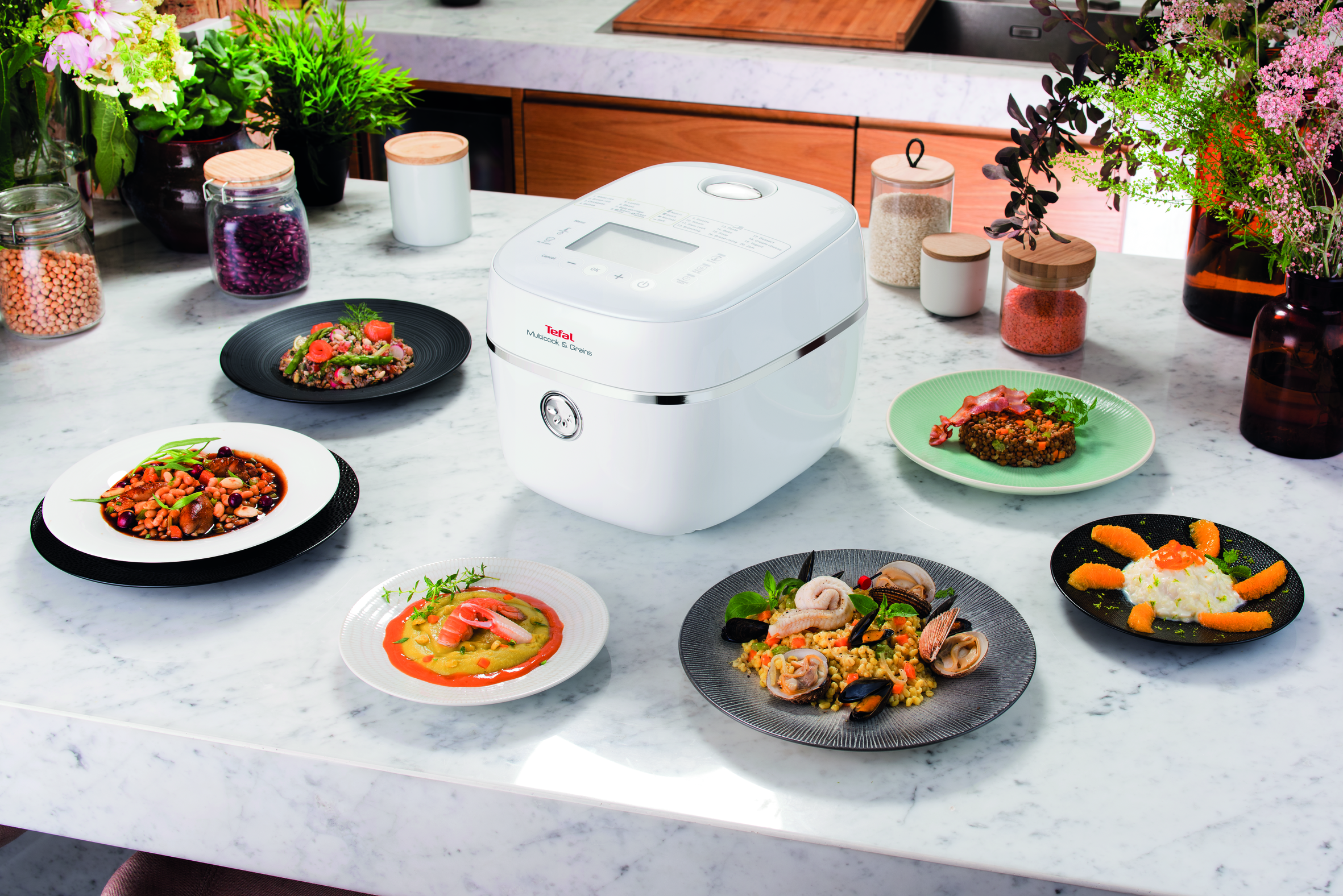 User manual and frequently asked questions Tefal Multicook and Grains RK900 Rice and Grains Cooker